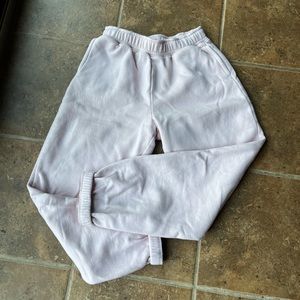 gap pink sweatpants